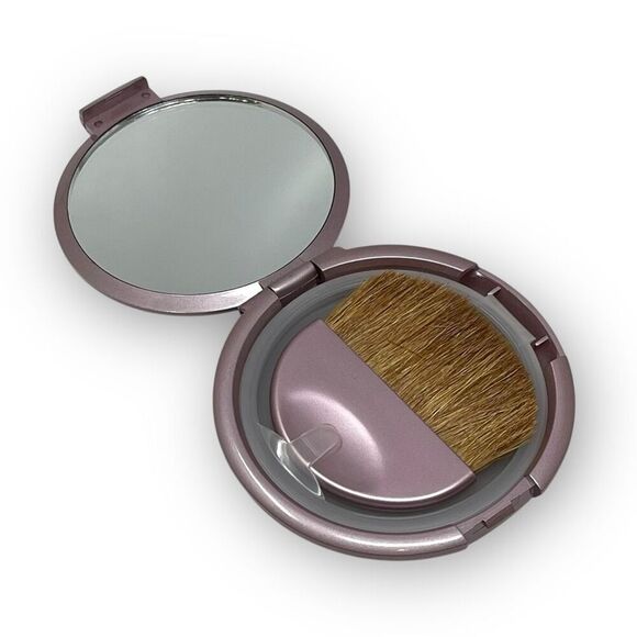 Bare Escentuals bareMinerals Pink Refillable Compact Brush Empty Preowned - Picture 3 of 9